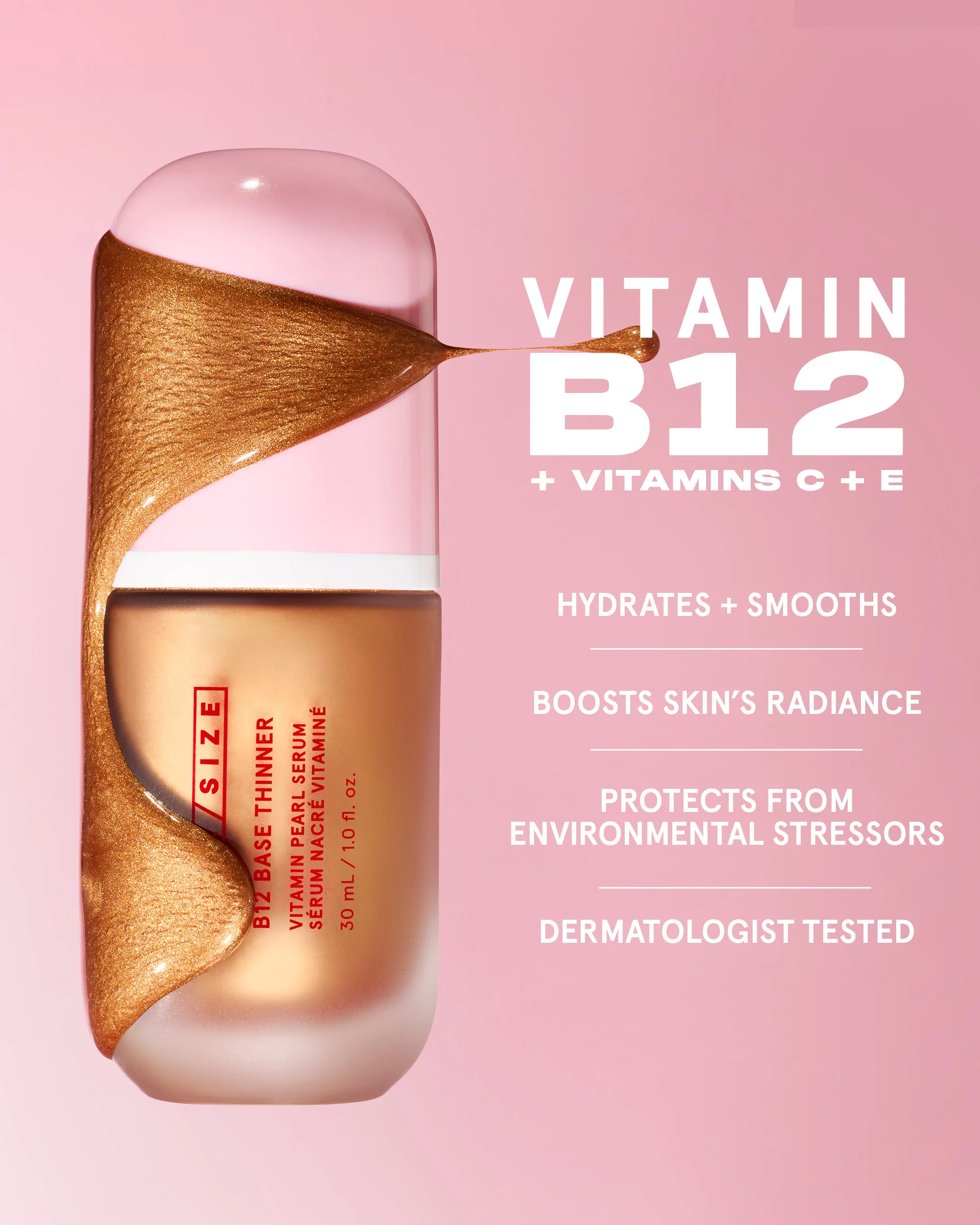 B12 BASE THINNER Vitamin Pearl Serum - Image 4