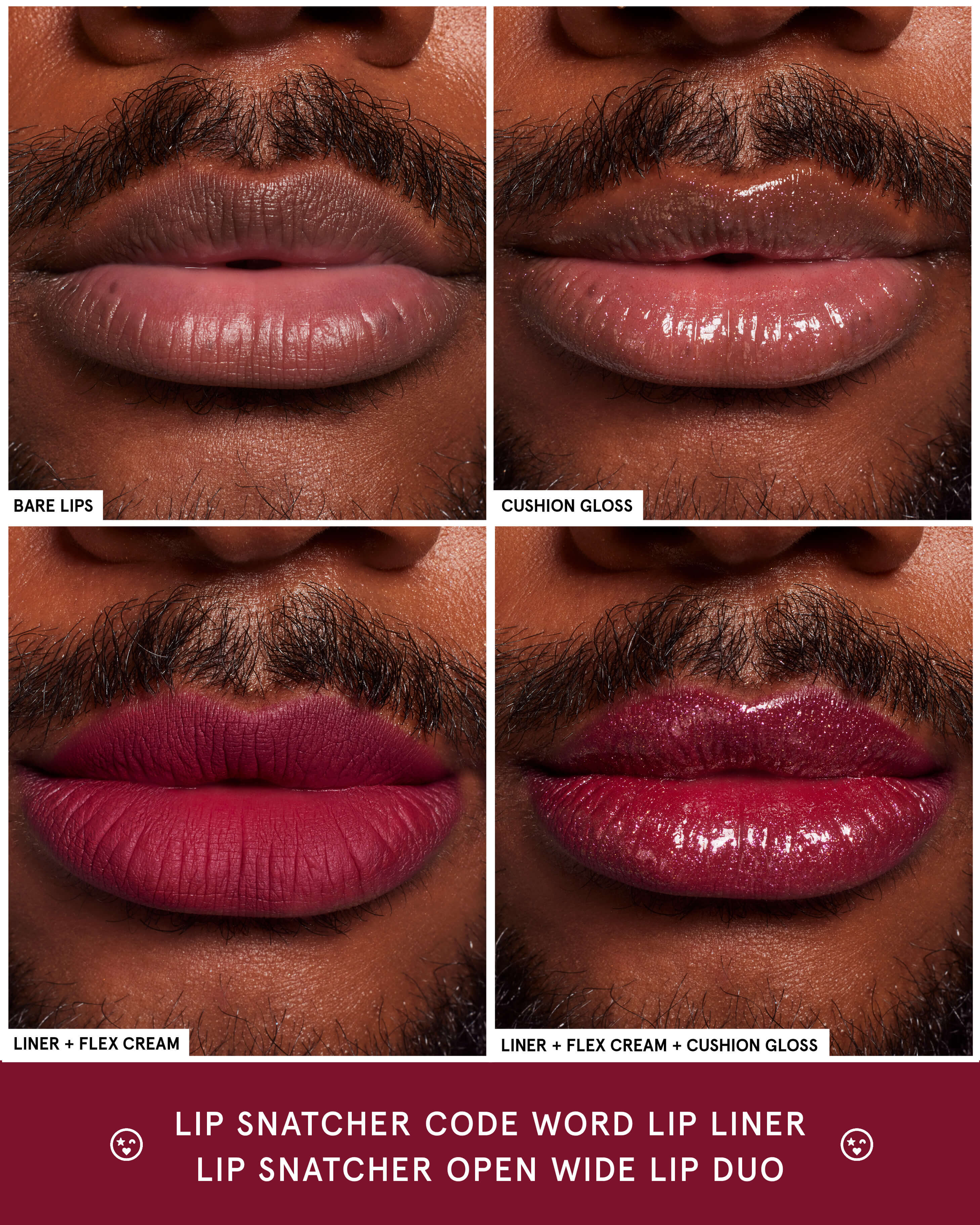 LIP SNATCHER Velvet Flex Cream & Cushion Gloss Lip Duo - Image 10