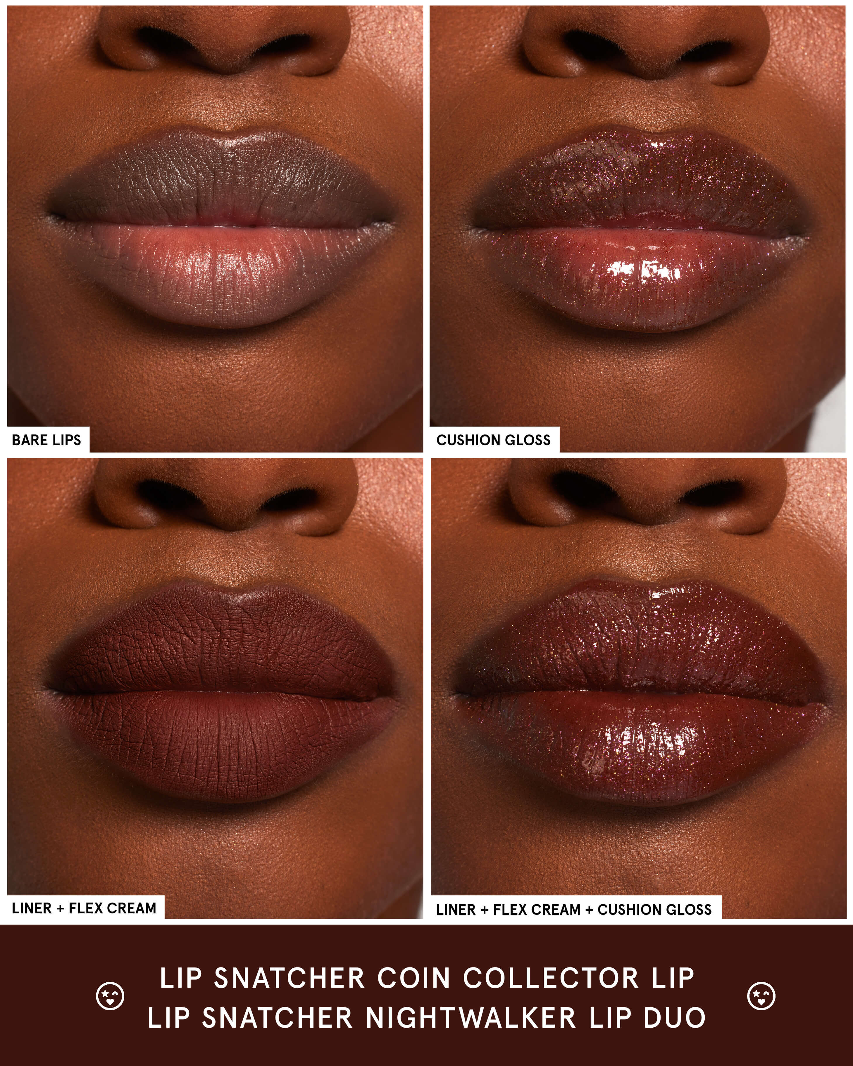 LIP SNATCHER Velvet Flex Cream & Cushion Gloss Lip Duo - Image 12