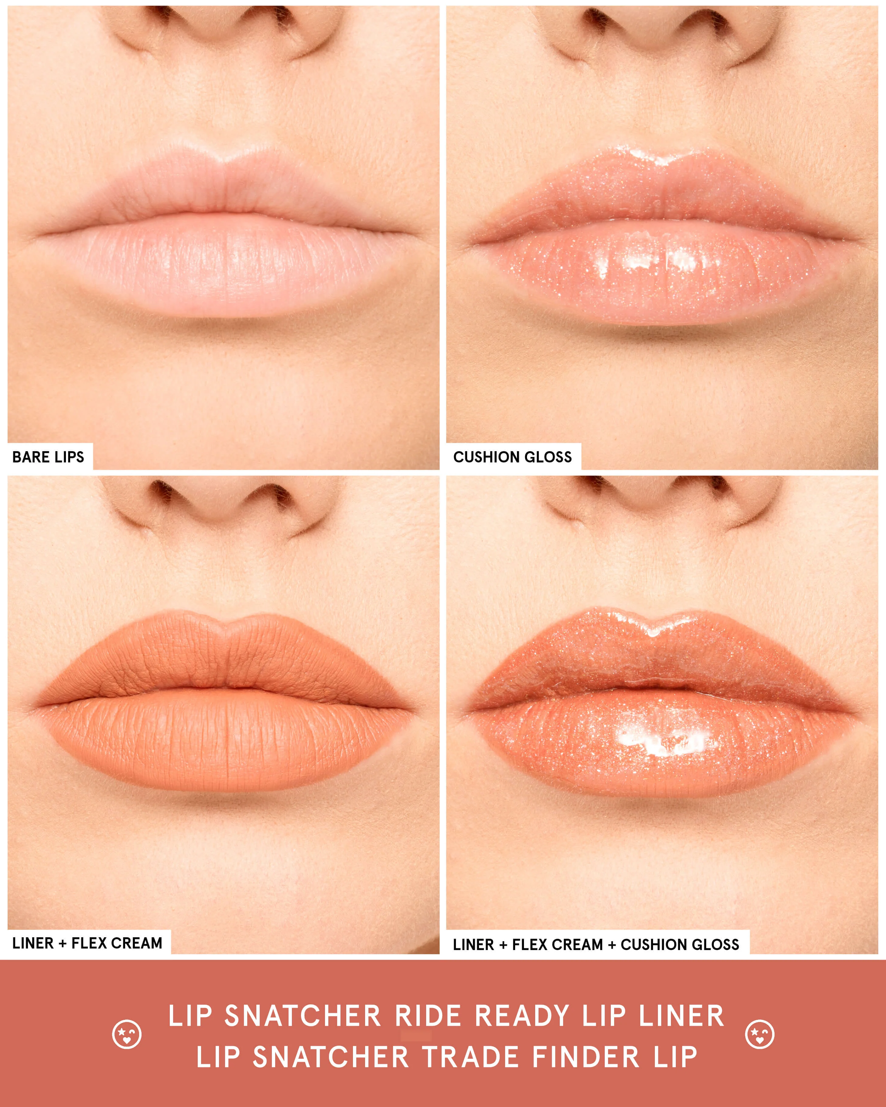 LIP SNATCHER Velvet Flex Cream & Cushion Gloss Lip Duo - Image 15