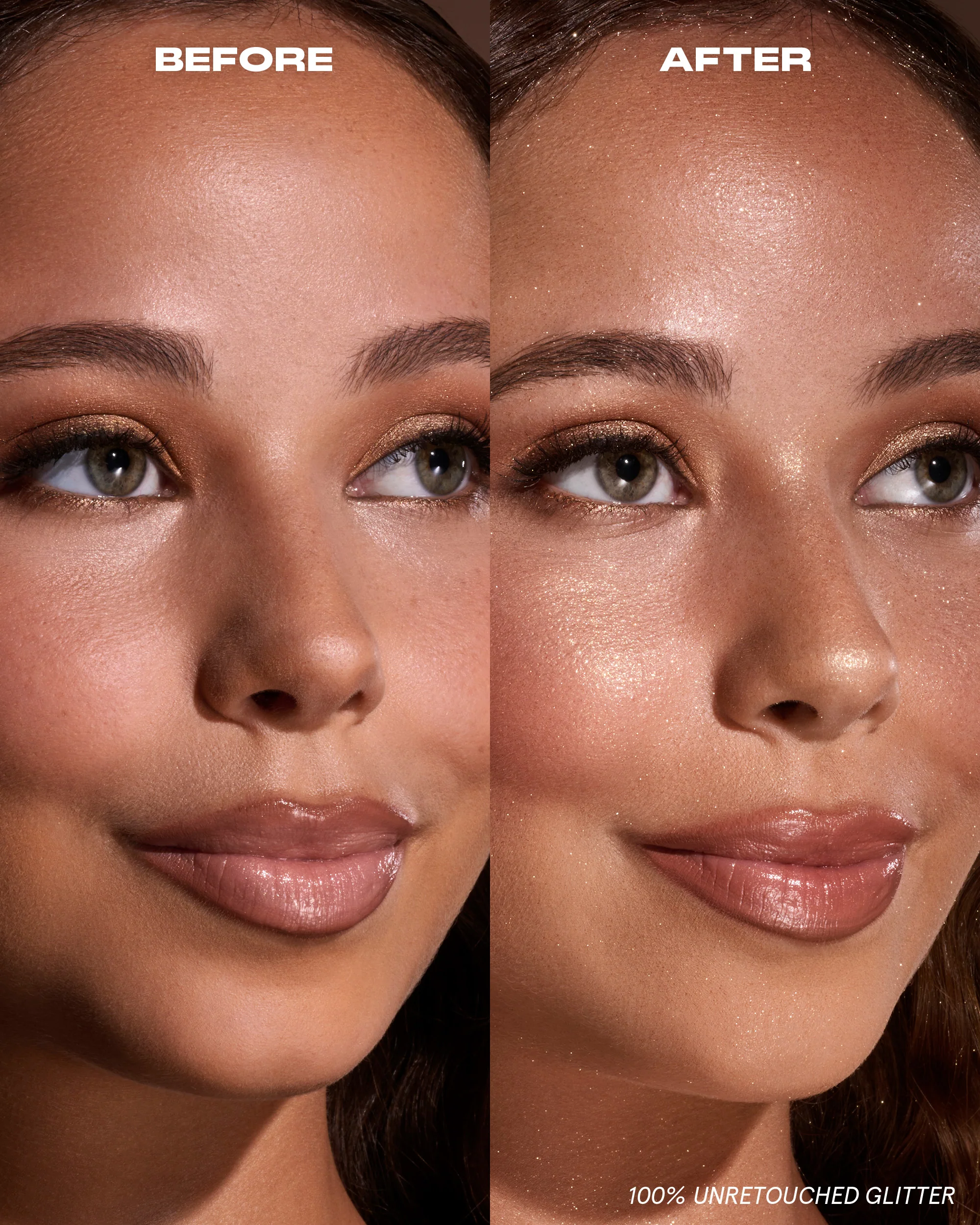 On ‘Til Dawn Waterproof Glitter Setting Spray In Brown Sugar - Image 3