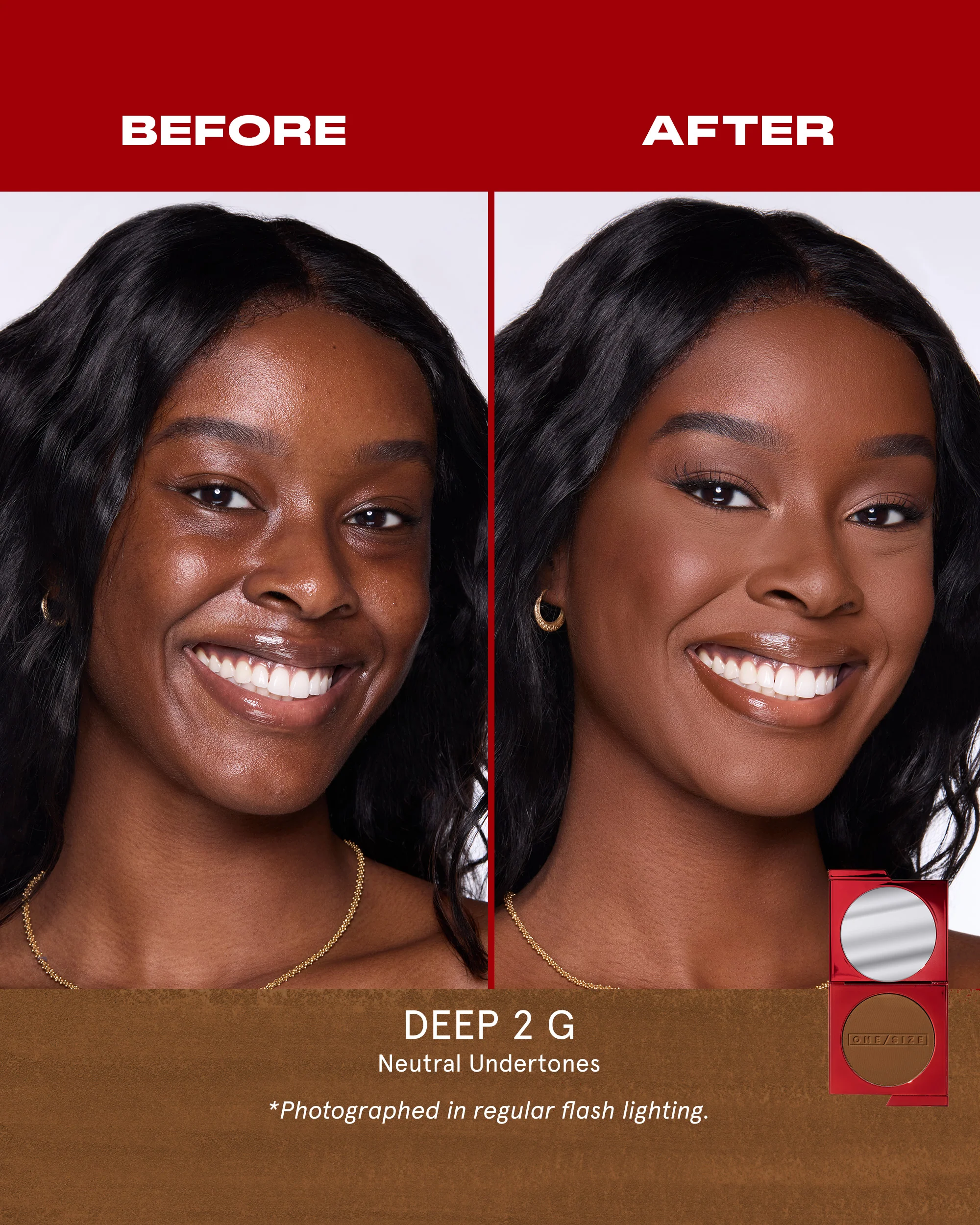 Turn Up The Base Versatile Powder Foundation - Image 40