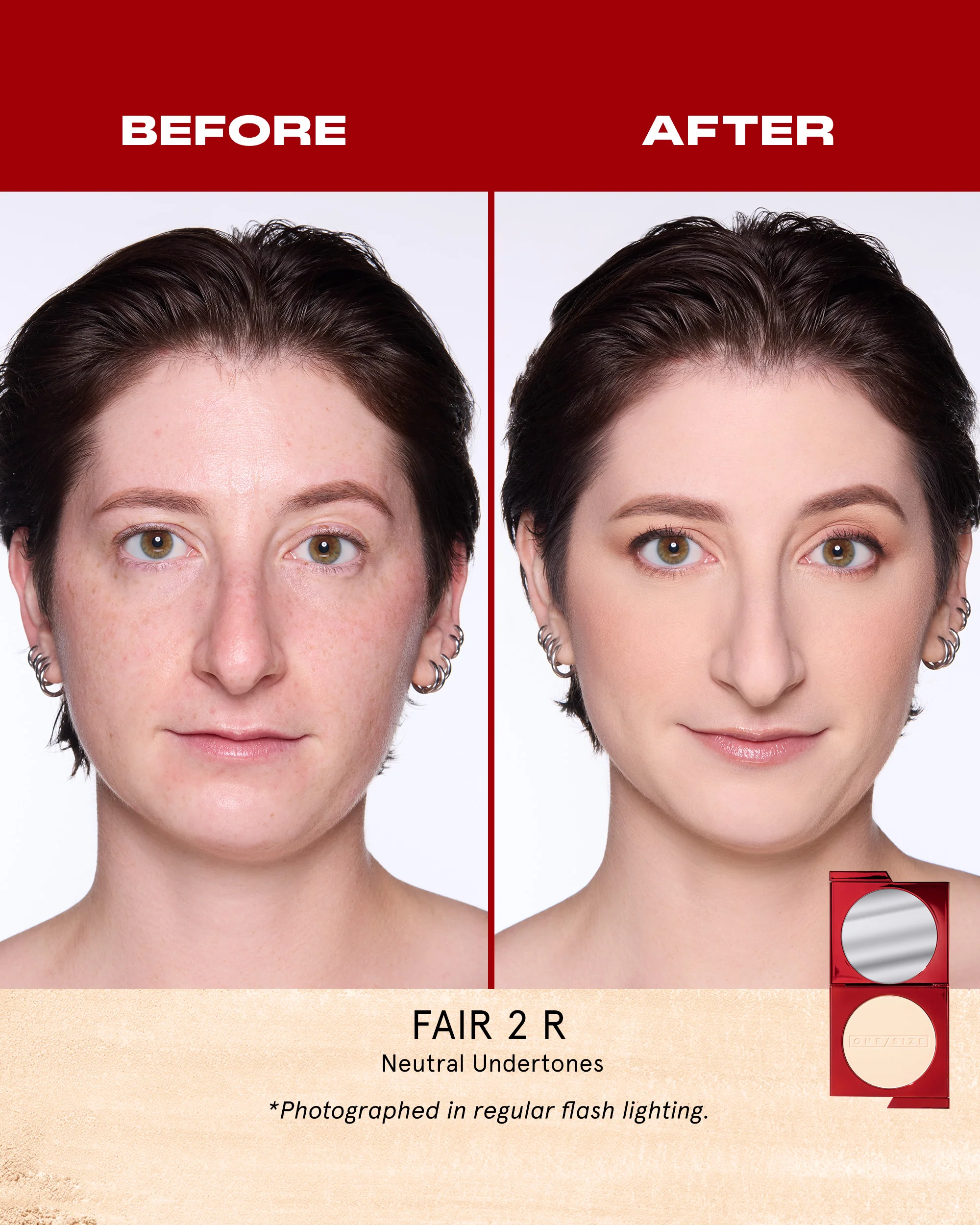 Turn Up The Base Versatile Powder Foundation - Image 67